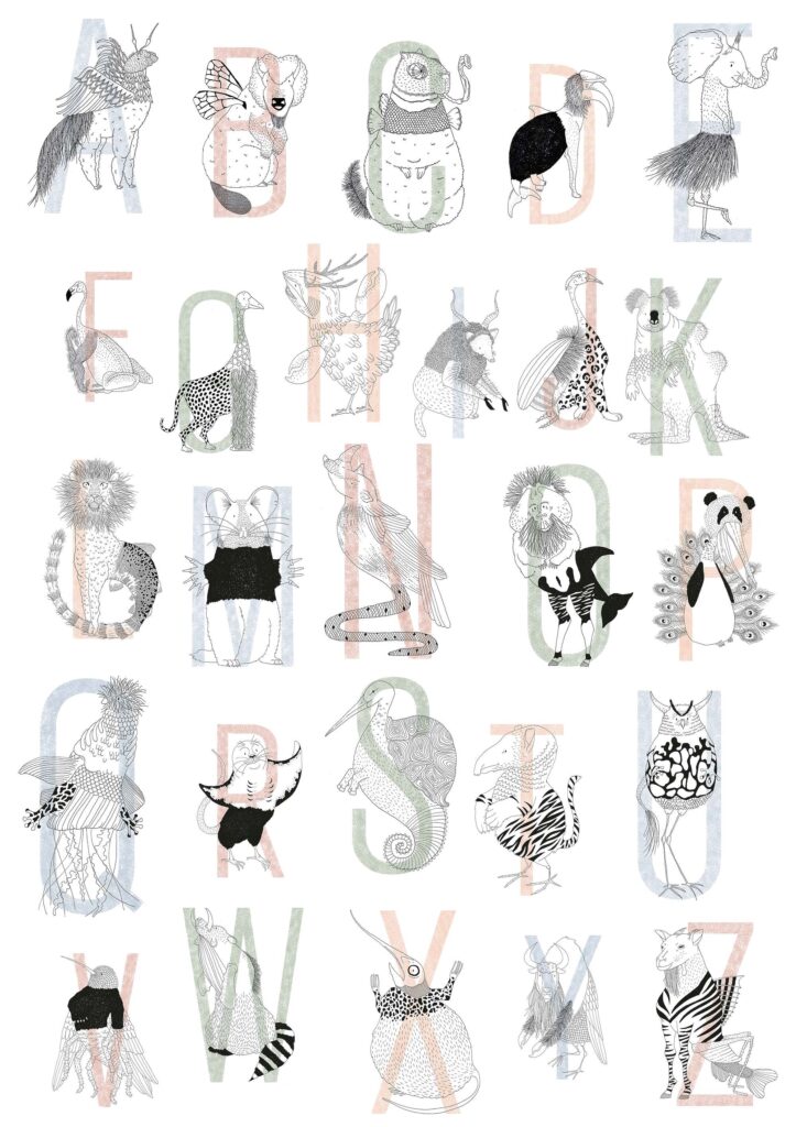 Tanja Blaufuß: ABC der Tiere