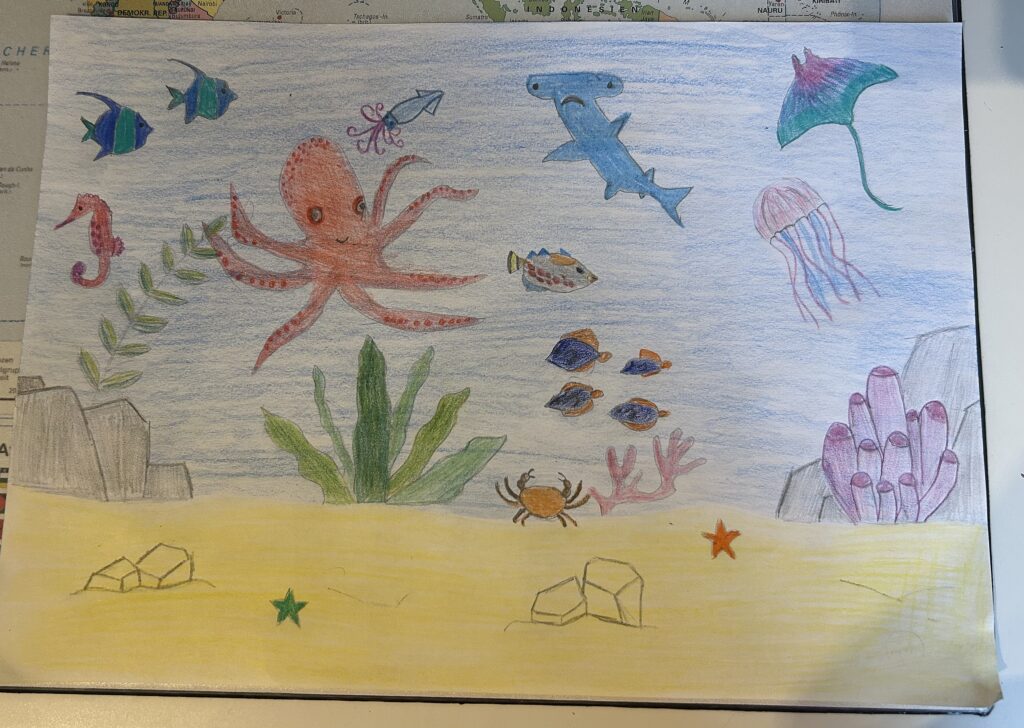 Greta Stollenwerk: Unterwasserwelt (Junior)